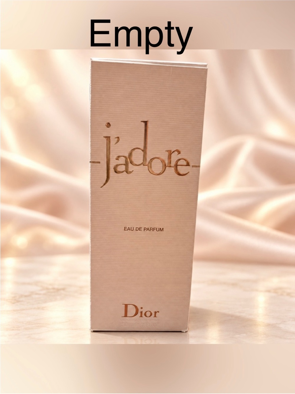 J’adore Dior 150 ml - empty